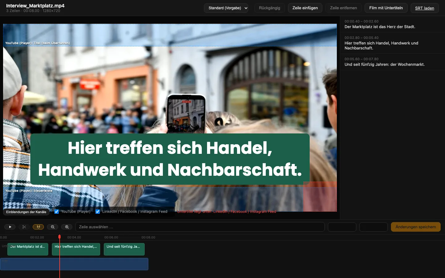 Wo Reels und TikTok ihre Knöpfe haben